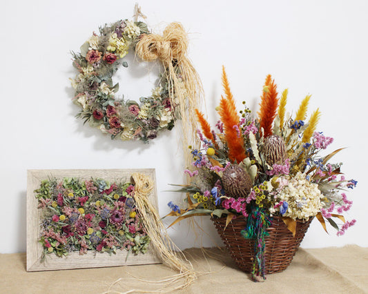 ドライフラワーアレンジ定期便 10,000円コース