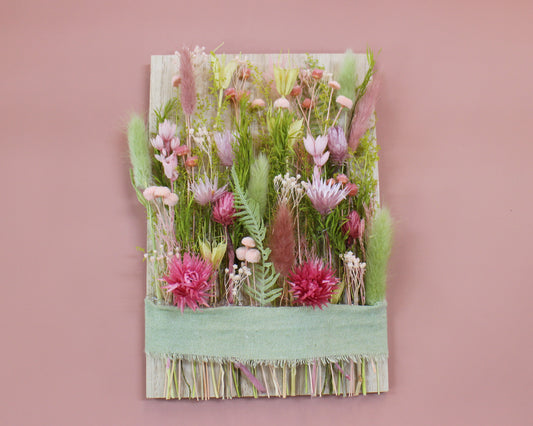 ウォールパレット ~vertical line~(pink)