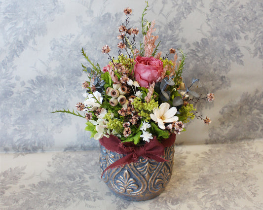 プリザーブドアレンジ(bordeaux)