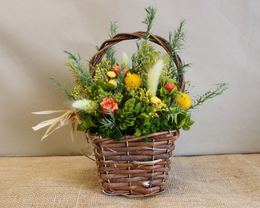 バスケットアレンジ(yellow)