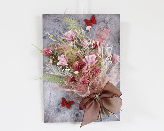 ウォールブーケ(baby pink)