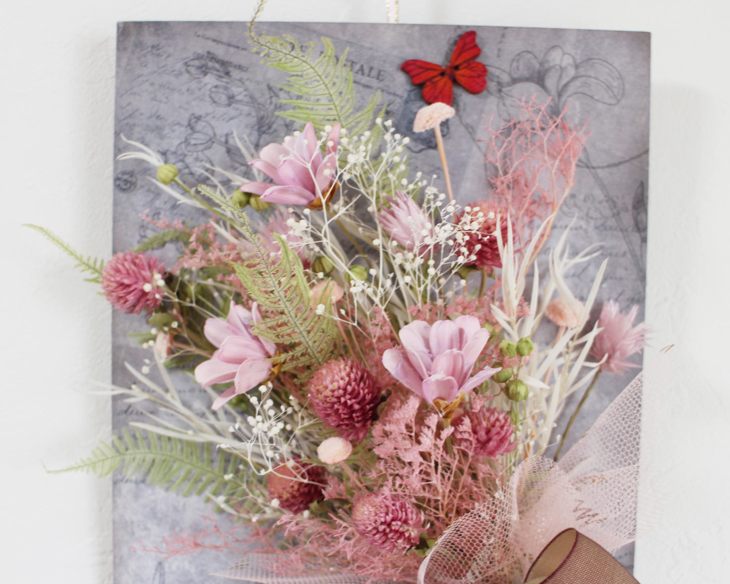 ウォールブーケ(baby pink)